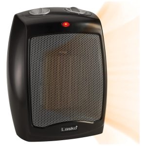 Aquecedor Cerâmico Portátil 11 Temperaturas 1500W 900W 110V LASKO CD09250 Preto