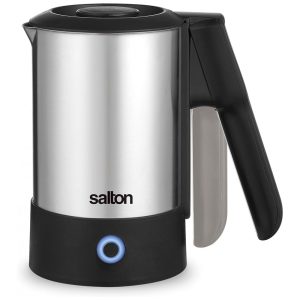 Chaleira Elétrica 600mL em Aço Inoxidável 110V 1000W Salton JK2035 Prata