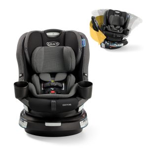 Cadeirinha de Carro Conversível Graco EasyTurn 360 2 em 1 Giro de 360 Graus Design Slim - Cyran