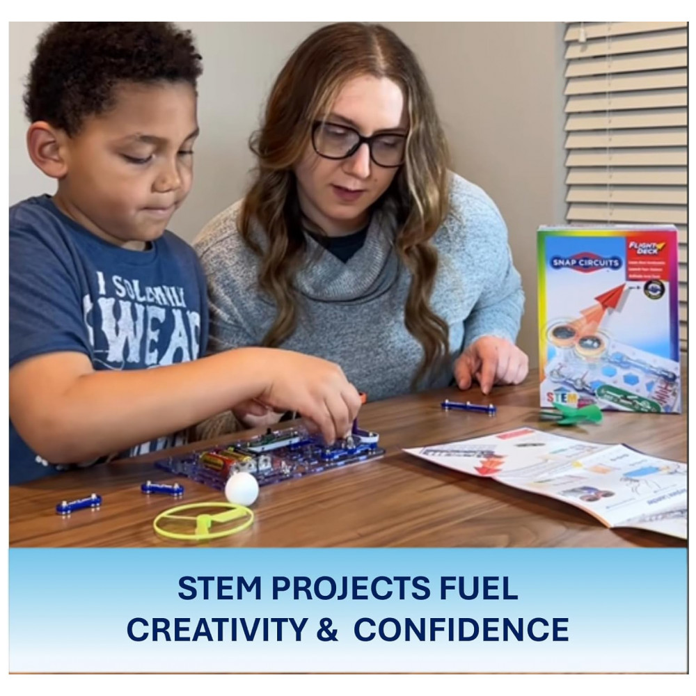 Snap Circuits Flight Deck – Kit Educacional de Eletrônica e Física para Crianças a Partir de 8 Anos - Imagem 6