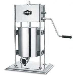 Máquina de Encher Linguiça KWS Professional ST10L22LB com Sistema de Engrenagens Robusto