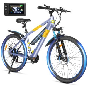 Bicicleta Elétrica Mountain Bike MULTIJOY EB263 – Motor 700 W Bateria Oculta 48V 78Ah 21 Velocidades Suspensão Frontal Freios a Disco