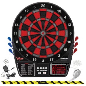 Jogo De Dardos Eletrônico Acesso Rápido A 301 E Contagem Display Inclui Dardos E Pontas Extras 43 Jogos Até 16 Jogadores Viper.