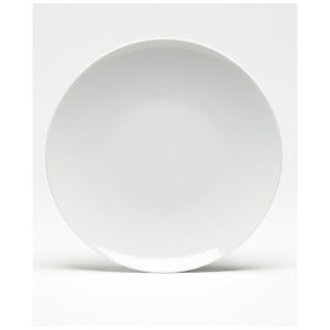 Conjunto de Pratos para Salada de 215 cm Estilo Contemporâneo com 4 Peças Formato Redondo e Material de Porcelana Rosenthal Branco