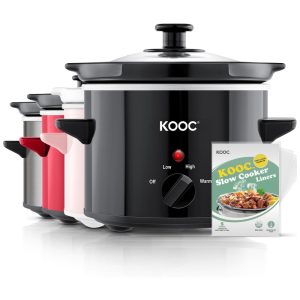 Panela Elétrica Multifuncional 1.8L Aço Inoxidável 150W 110v KOOC Preto