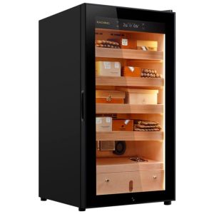 Humidor Cabinet New MA50 - Armário de Cedro Espanhol para Armazenamento e Envelhecimento de Charutos