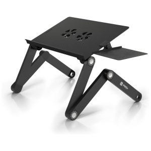 Suporte Ergonômico Laptop Dobrável Ajustável 50 PWR 408 PWR50 754520 Preto