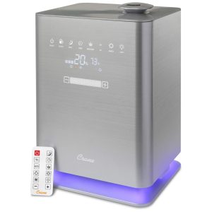 Umidificador Ultrassônico Crane Top Fill com Névoa Quente e Fria Tanque de 454 Litros Controle Remoto e Cobertura para 465 m²