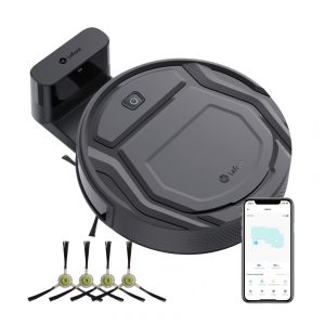Aspirador de Pó Robô com Conexão via APP WIFI e Auto Carregamento 110V Lefant M210 Pro Preto