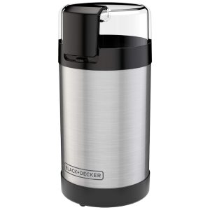Moedor de Grãos de Café 3 Xícaras Aço Inox 110v BLACKDECKER CBG110S Prateado
