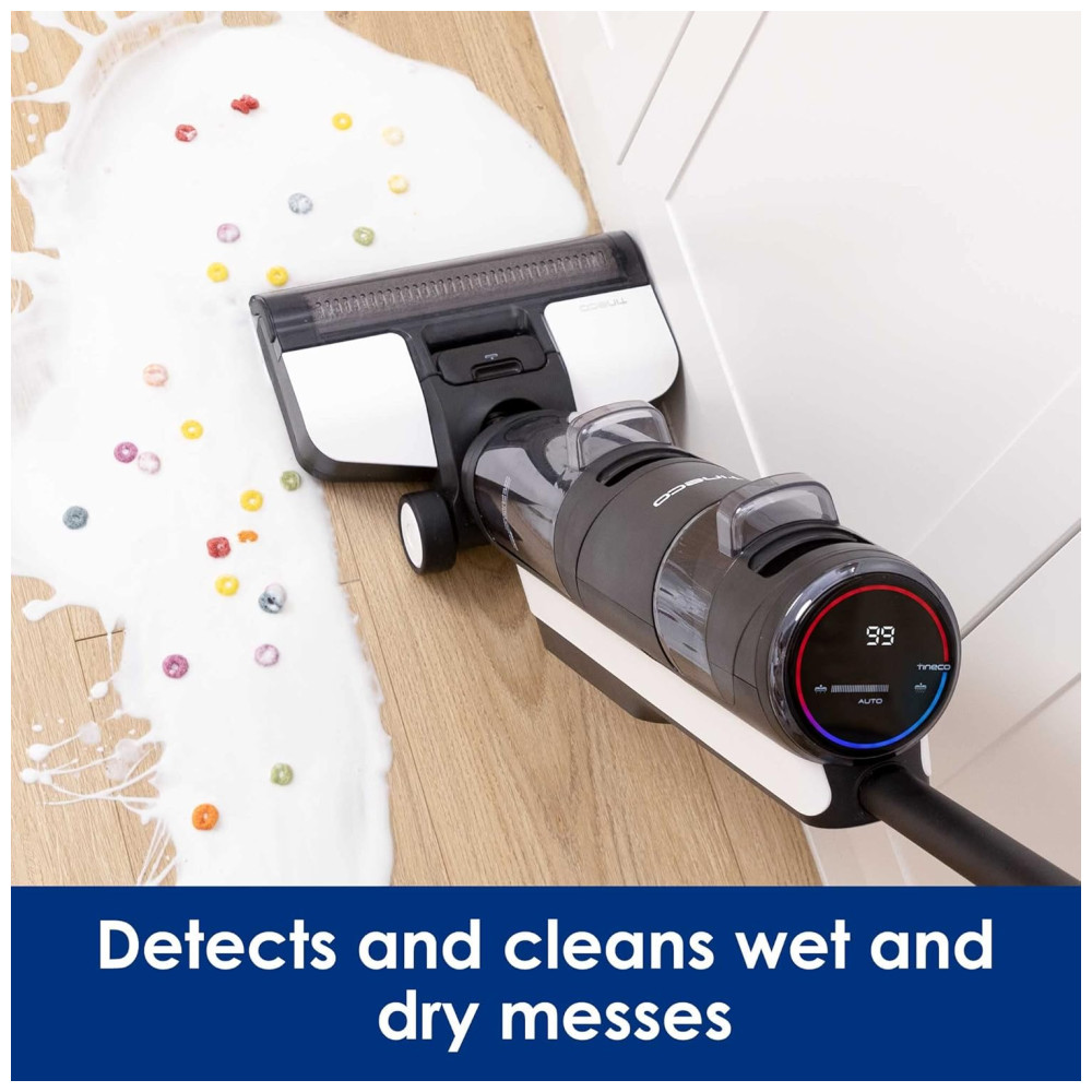 Aspirador de Pó Multifuncional sem Fio com Sistema de Controle Inteligente 110V Tineco Floor ONE S3 Cinza - Imagem 2