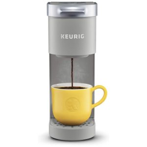 Mini Máquina de Café Expresso de Dose Única 110V 1500W Keurig K Cinza