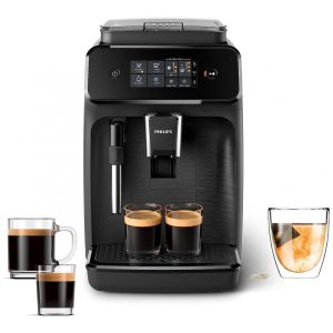 Máquina de Café Expresso com Painel Digital e Bocal de Leite 110V Philips EP122004 Preta   