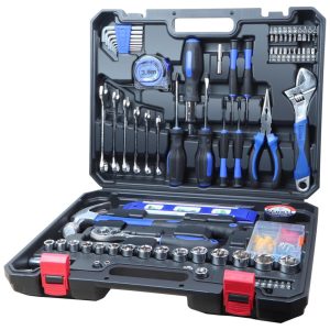 Kit de Ferramentas com Maleta de Transporte 146 Peças JAR OWL Azul