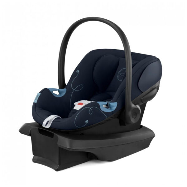 Cadeirinha de Bebê Cybex Aton G com Proteção Linear contra Impactos Laterais, Ajuste de Altura 11 Posições, Ventilação Interna, Fivela de Fácil Ajuste