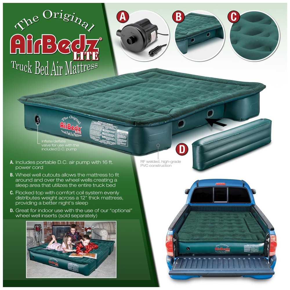 Colchão Inflável Tamanho Grande PITTMAN OUTDOORS PPI PV202C Verde - Imagem 5