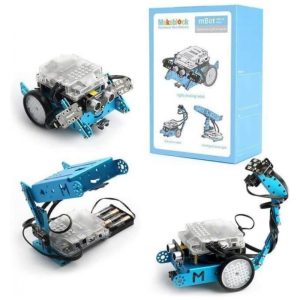 Kit Makeblock Interactive Light & Sound – Expansão 3-em-1 com Sensores de Luz e Som LED RGB para mBot Robótica Educacional STEM Azul