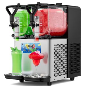 Máquina de Raspadinha - Seleção de Modo de Bebida Múltiplo Máquina de Bebidas Congeladas com Luz LED 6L 110V Auto Limpeza Lioncho.