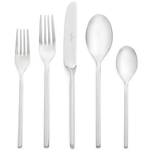 Conjunto de Talheres Charme e Elegância para Sua Casa com 5 Peças e Material de Aço Inoxidável Villeroy & Boch Prata