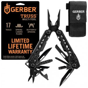 Alicate Multifuncional 17 Funções Gerber Gear Preto