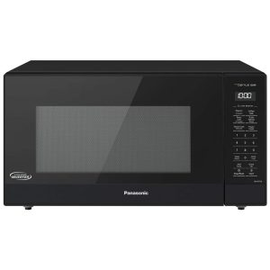 Micro Ondas de Bancada em Aço Inoxidável 45L com Inversor Ciclônico 110V 1250W Panasonic SN75LB Preto