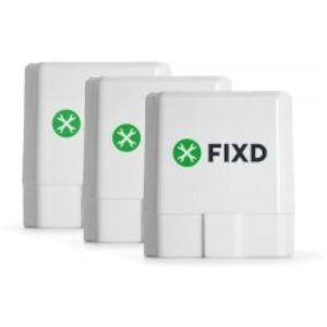 Scanner Bluetooth OBD2 FIXD 3 Unidades com Diagnóstico Automotivo Wireless para Carros 1996+ - App iOS/Android