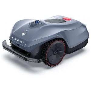 Robô Cortador de Grama Neomow X SE HOOKII Cinza sem Fio Perimetral 3D LiDAR SLAM+Visão para 3000 m² Mapeamento Automático Evitação AI Controle App 4G Antifurto Bateria 17.5Ah Modelo Neomow X SE.