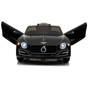 Rock Wheels Carro Carrinho Elétrico 1 Assento 12V c Controle Remoto Vel 3 km h Idade 3 Preto