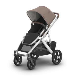 Carrinho de Bebê UPPAbaby Vista V3 - Kit Família com Assento Duplo Acessórios e Proteção Completa para Passeios Confortáveis