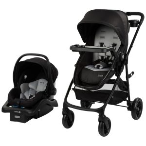 Carrinho de Bebê com Cadeira para Carro Safety 1st Go Flex 8 em 1 Preto