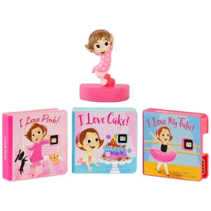 Coleção de Histórias para Máquina dos Sonhos Little Tikes 1 Personagem e 3 Historias Eu Amo