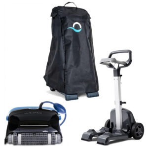 Aspirador Robótico para Piscina Dolphin Nautilus CC Plus Wi-Fi Preto Limpeza Automática com Controle via App Para Piscinas Até 15 m Voltagem AC/DC