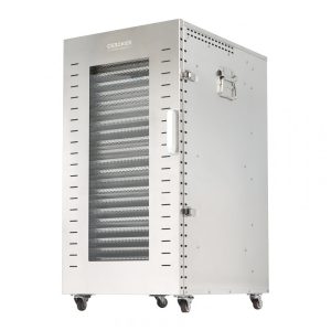 Desidratador de Alimentos Comercial 22 Bandejas 2500W 110V Capacidade 35m² para Frutas e Carnes