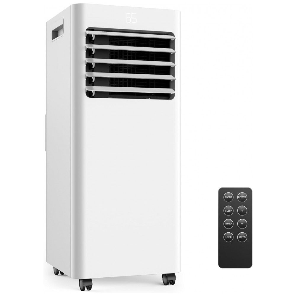 Ar-condicionado Portátil de 10.000 BTU com Controle Remoto Refresca até 418m² Unidade de Ar Condicionado PortátilPulemela