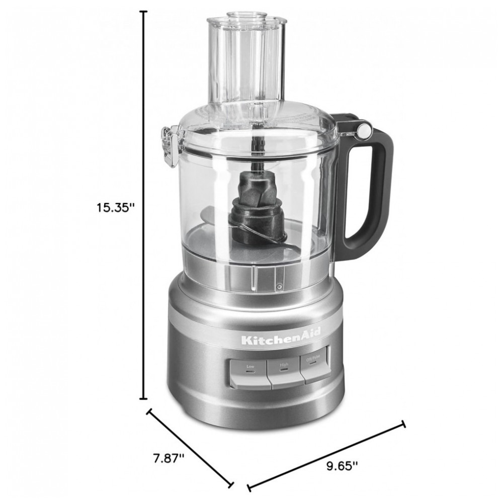Processador de Alimentos KitchenAid 7 Copos KFP0718 Prata Contour - Imagem 5