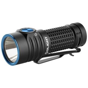 Lanterna de Bolso Recarregável OLIGHT BatonTurbo EDC 1000 Lumens Compacta e Potente Alcance de 510 Metros Clipe Duplo e Cordão para Camping e Camin