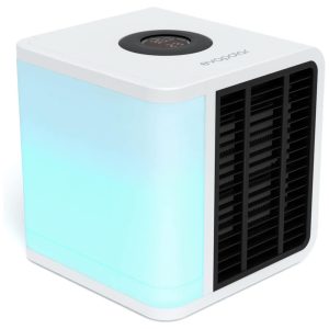 Climatizador de Ar Portátil de Mesa 3 Velocidades EVAPOLAR EV 1500 Branco