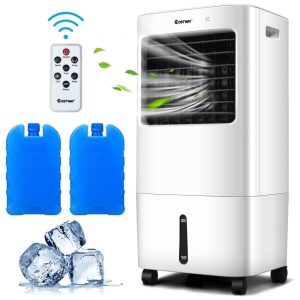 Climatizador 3 em 1 4 Velocidades Controle Remoto 110v COSTWAY 24513US WH CYPE Branco