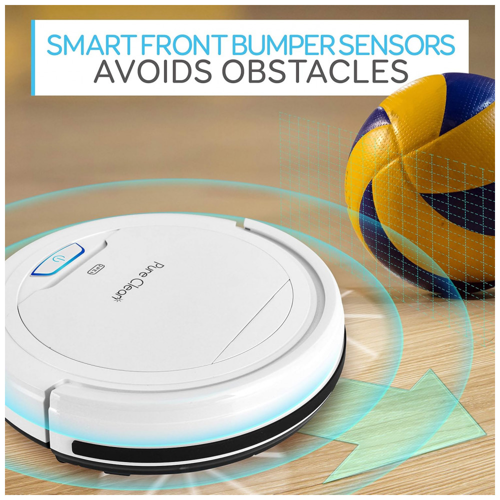 Aspirador de Pó Robô com Mapeamento Multinível 110V PURE CLEAN PUCRC25101B Branco - Imagem 4