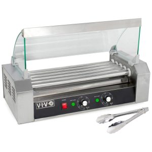Máquina para Cozinhar Salsichas até 12 UN 750W 110v VIVO HOTDG V205 Prateado