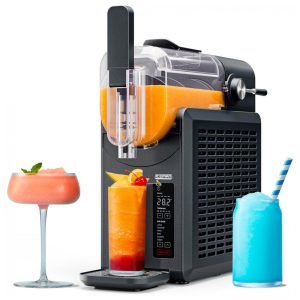 Máquina de Raspadinha Iceman SlushEase Fabricante de Bebidas Congeladas com 5 Opções Personalizadas Alavanca de Distribuição Fácil para Margaritas
