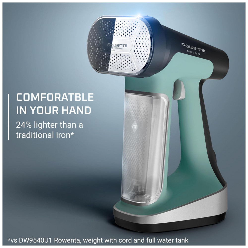 Rowenta Handheld Steamer for Clothes Ferro a Vapor 2 em 1 Pure Force de 1875W Vaporização Vertical e Horizontal Leve e Seguro - Imagem 8