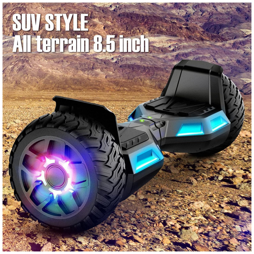 Hoverboard LIEAGLE 6,5" Graffiti com Autoequilíbrio, Rodas LED e Bluetooth para Crianças e Adultos - Imagem 2