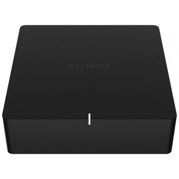Sonos Port Streamer Wi-Fi com DAC Integrado, RCA, AirPlay 2 e Gatilho 12V – Preto Fosco