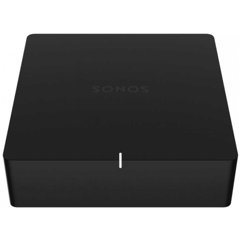 Sonos Port Streamer Wi-Fi com DAC Integrado, RCA, AirPlay 2 e Gatilho 12V – Preto Fosco