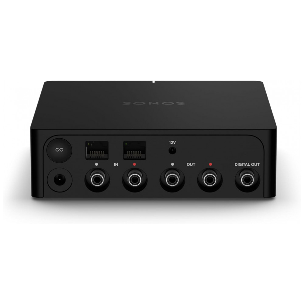 Sonos Port Streamer Wi-Fi com DAC Integrado, RCA, AirPlay 2 e Gatilho 12V – Preto Fosco - Imagem 4