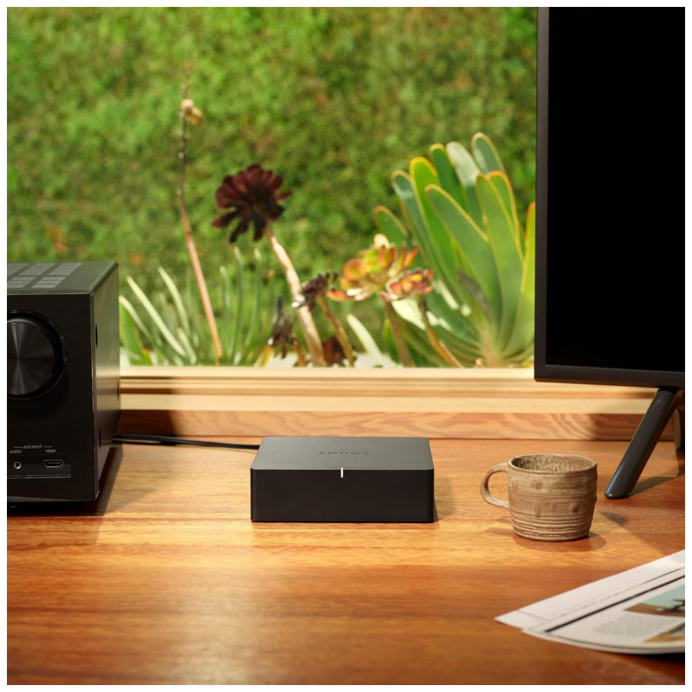 Sonos Port Streamer Wi-Fi com DAC Integrado, RCA, AirPlay 2 e Gatilho 12V – Preto Fosco - Imagem 6