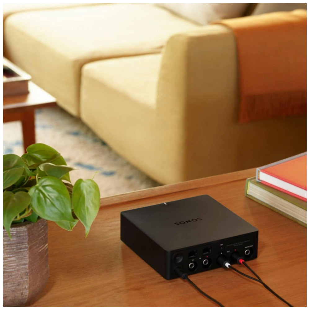 Sonos Port Streamer Wi-Fi com DAC Integrado, RCA, AirPlay 2 e Gatilho 12V – Preto Fosco - Imagem 7