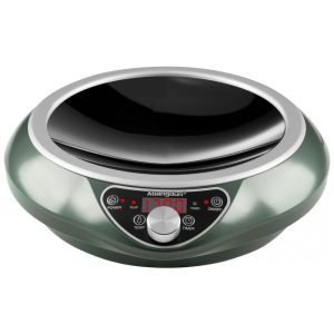Cooktop de Wok por Indução 1700W Abangdun Elétrico Portátil de Indução Único Usado para Casa e Comercial Sem Wok Verde-2