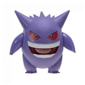 Figura de ação Pokémon Gengar 11 cm Battle Feature com língua extensível Jazwares